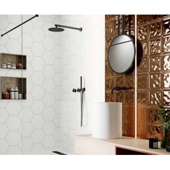 Плитка Aparici Glass White Pave 201x201x7.4
