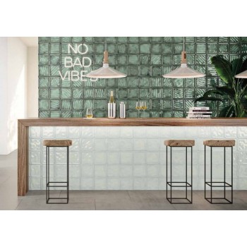 Плитка Aparici Glass Blue Pave 201x201x7.4