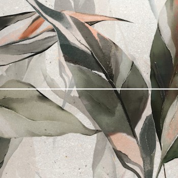 Панно Ape Ceramica Decor Set (2) Ama Bianco 1200x400