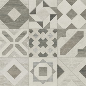 Плитка Baldocer Phuket Mix Silver Rectificado 600x600