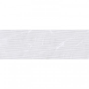 Плитка Ceramica Deseo Etania Silver Decor Waves 900x300