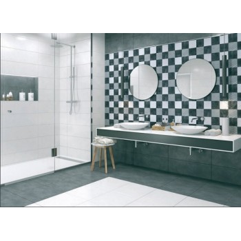 Плитка Ceramica Deseo Ceramica Deseo Portland Decor Perla (Gris) 250x750x8