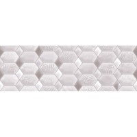 Плитка Ceramica Deseo Violeta Silver Decor 900x300