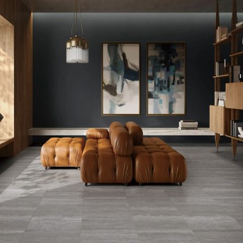 Плитка Ceramica Deseo CTR104 Travertine Grey Matt 600x600