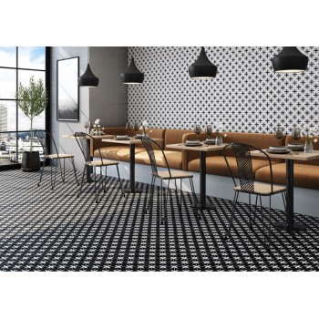 Плитка Ceramica Deseo Poole Black 450x450