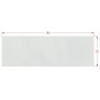 Плитка Ceramika Color Spettacolo Bianco Rett (SCP001) 900x300