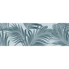 Плитка Ceramika Color Spettacolo Decoro Foliage Azzurro Rett (SCP010) 900x300
