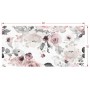 Панно Ceramika Color Punto Rosa White Dekor 600x300