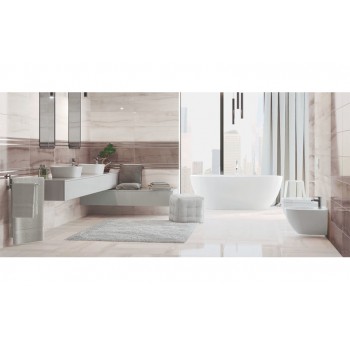 Ceramika Color Terra White Rect 250x750