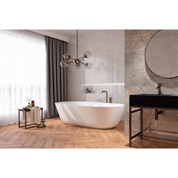 Плитка Ceramika Color Brera Grey rect 250x750