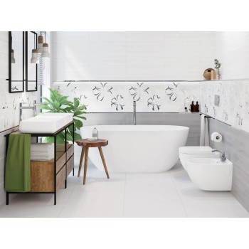 Декор Ceramika Color Venus White rect 300x600