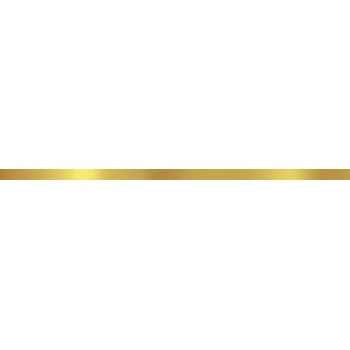 Фриз Ceramika Color Super Gold Listwa Metal 600x20