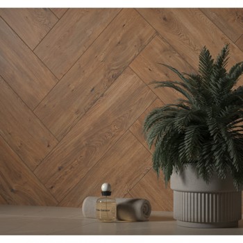 Плитка Ceramika Gres Gres Steelwood Brown 175x600