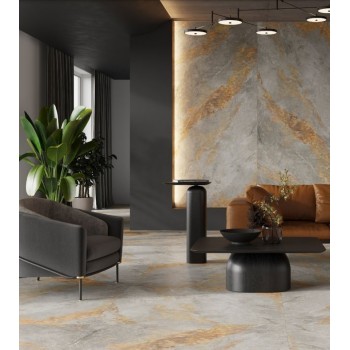 Плитка Cerrad Auric Light Grey RECT 597x597x8