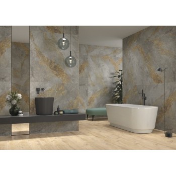 Плитка Cerrad Auric Light Grey RECT 597x597x8