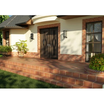 Cerrad V-Shape Burgund Stopnica 300X320