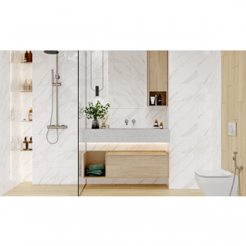 Плитка Cersanit Loren White Glossy 400x250