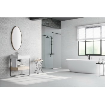 Декор Cifre Даунтаун Вайт 40x120