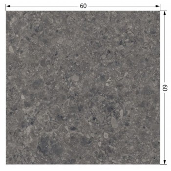 Плитка Cifre Релоад Антрацит 600x600