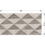 Плитка EcoCeramic Bernini Warm Rlv 600x316