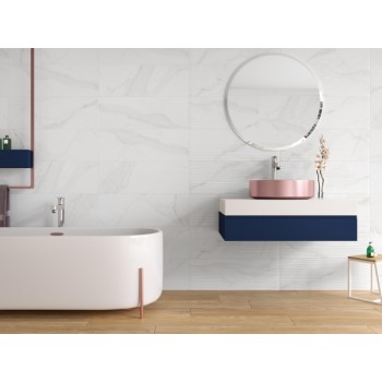 Плитка EcoCeramic Essential White 700x250