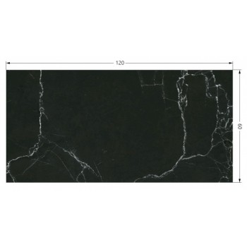 Плитка EcoCeramic Saigon Black 1200x600