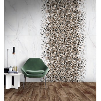 Ege Seramik Calacatta White Rectified 330X990