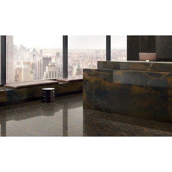 Emil Ceramica Fossil Brown Seminato Di Tessere 59*118,2