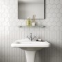 Equipe 23351 Chevron Wall White Matt Left 52X186