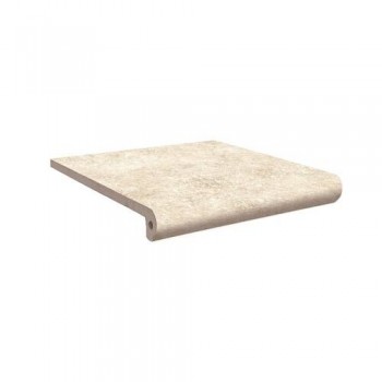 Ступень прямая с капиносом Exagres Peldano Ml Ardenas Marfil 330x330