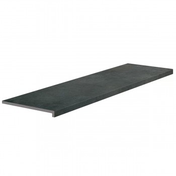Сходинка пряма з капіносом Exagres Peldano Rect Cosmos Steel C-1 1200x330