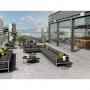 Ступень прямая с капиносом Exagres Peldano Ml Ardenas Cromo 330x330