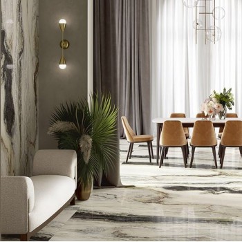 Плитка Fiandre Marmi Maximum Panda White Glint (MMG29061530) 3000x1500