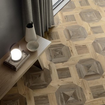 Плитка Flaviker 0005047 Nordik W Mansion Gold/Brown Ret 600x600
