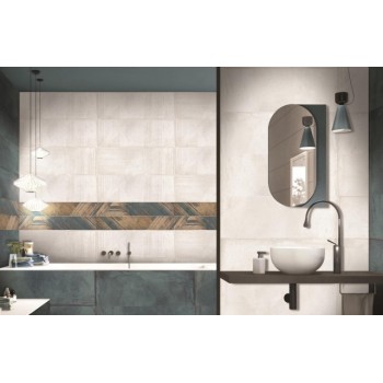Плитка Gemma Harmony White Geometric 900x300