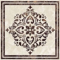 Декор Golden Tile Д11421 Вулкано Бежевий Рельеф Фриз 93x93x8