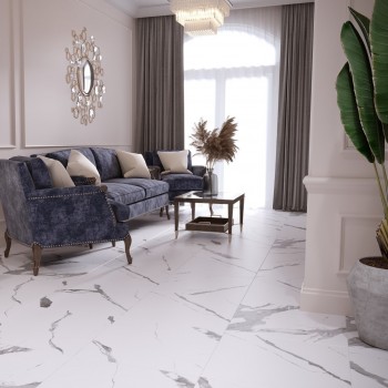 Плитка Golden Tile 6N0520 Calacatta Vera Rect 600x600
