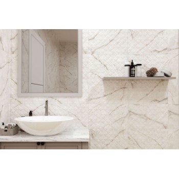 Плитка Golden Tile Storyx Rombo Beige SX1151 400x250