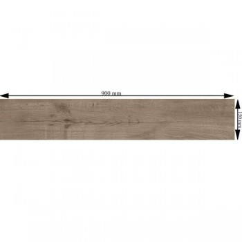 Плитка Golden Tile Alpina Wood Brown 897190 900x150
