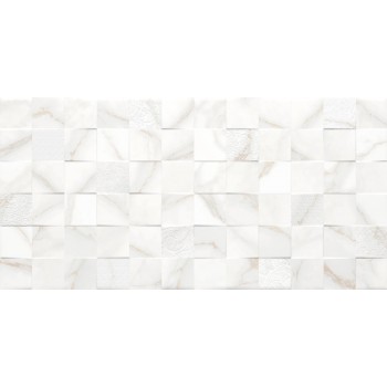 Плитка Golden Tile Marmo Gold Cube white G80161 600x300