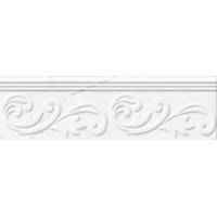 Фриз Golden Tile Absolute Modern Белый Г20361
