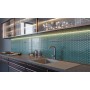 Декор Golden Tile Arcobaleno Argento №4 Мятний 9Мl441 200x500x8.5