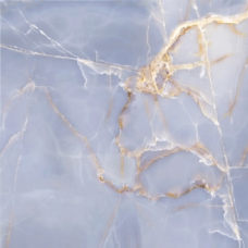Плитка Golden Tile Onyx Blue Голубой 7А3580 600x600