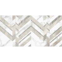 Golden Tile Marmo Bianco Chevron белый G70151 600X300