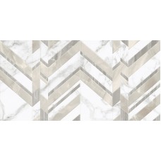Golden Tile Marmo Bianco Chevron белый G70151 600X300