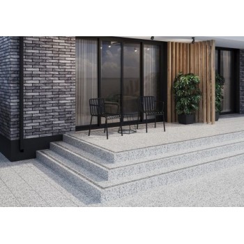 Плитка Golden Tile Steps Gray Border Cordon L32750 300x300