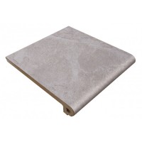 Ступень прямая с капиносом Gres Aragon Tatra Gris Peldano Gris 906139 330x325