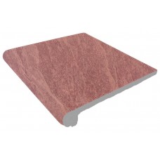 Ступень прямая с капиносом Gres Aragon Tatra Rojo Peldano 906140 330x325