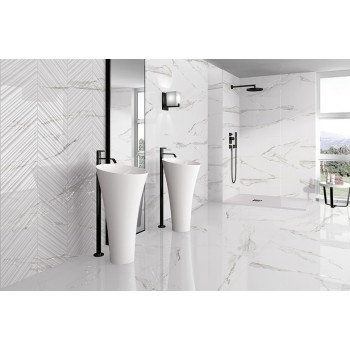Плитка Ibero Selecta Carrara White Plus Rec-Bis 400x1200x12