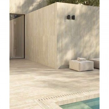 Плитка Italgraniti TR03BA Travertino Beige Vein Cut Sq. 1200x600